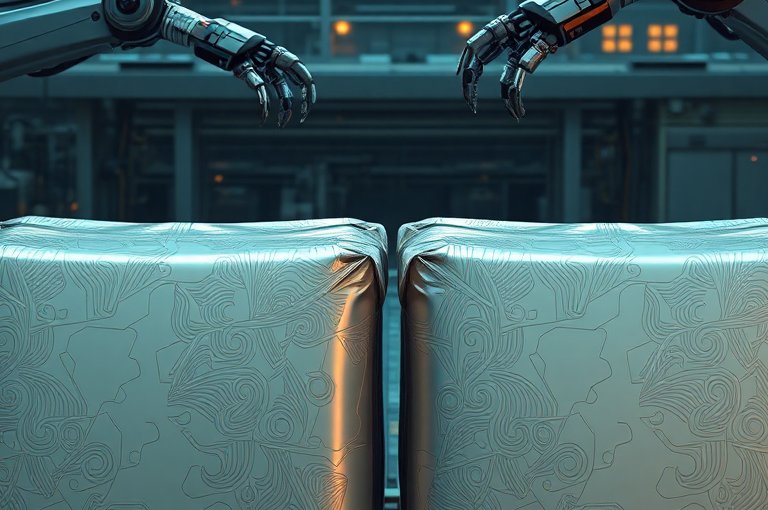 圓筒型物品碼垛機(jī)器人