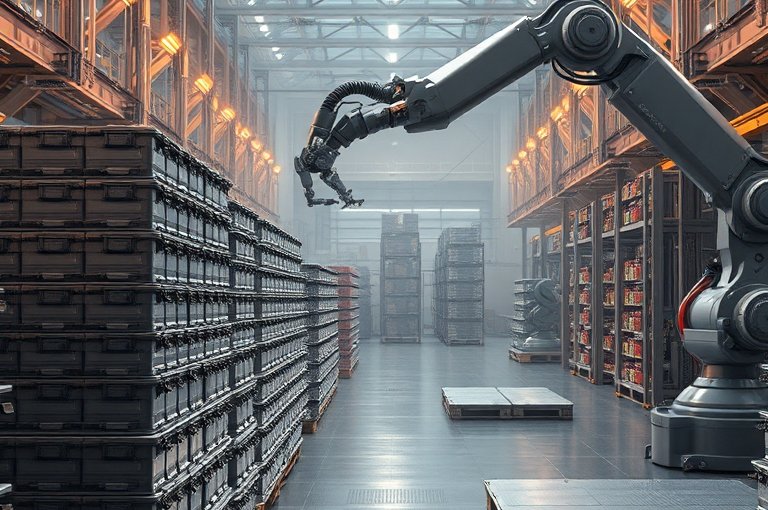 上海智能水泥塊碼垛機提高生產效率