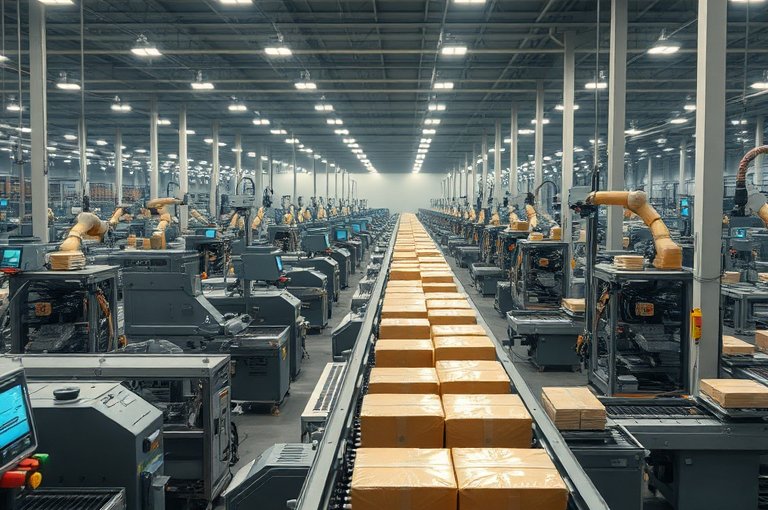 大米碼垛機器人：高效自動化碼垛解決方案